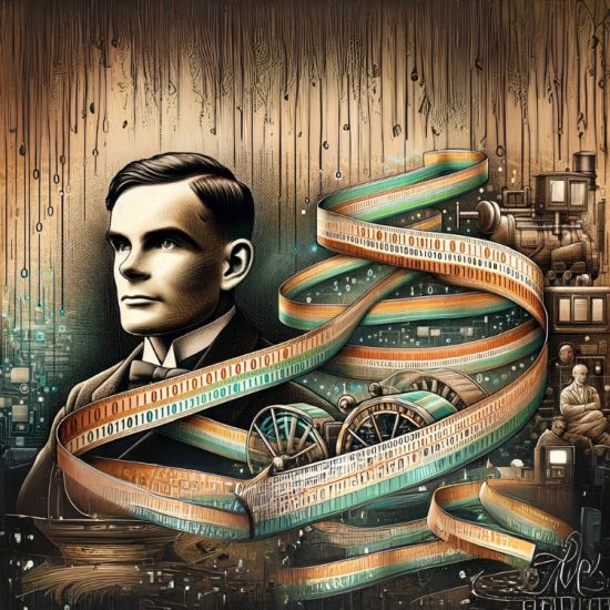 Alan_Turing_03 توسعه کامپیوترهای اولیه توسط تورینگ